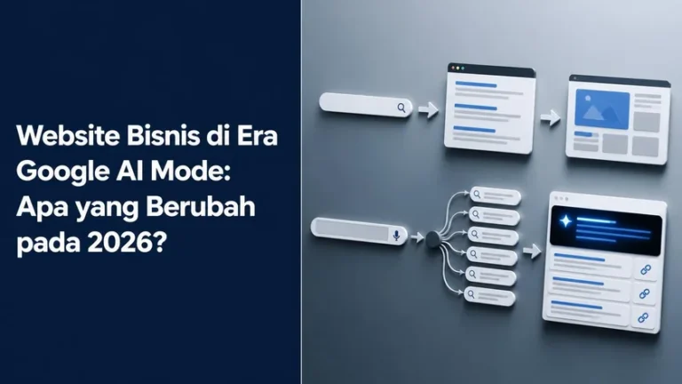 Website Bisnis di Era Google AI Mode: Apa yang Berubah pada 2026?